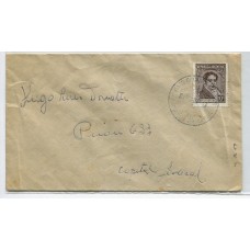 ANTARTIDA ARGENTINA 1951 SOBRE BASE ORCADAS CIRCULADO CON RECEPCION