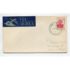 ANTARTIDA ARGENTINA 1961 SOBRE BASE CONJUNTA RARO