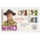 BOY SCOUT NEVIS 1982 SERIE COMPLETA DE ESTAMPILLAS SCOUTS EN CARTA