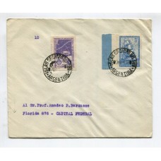 ANTARTIDA ARGENTINA 1948 SOBRE BASE ORCADAS CON RECEPCION AL DORSO