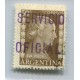 ARGENTINA SERVICIO OFICIAL GJ 819 PRESIDENCIA PERON 1952 U$50