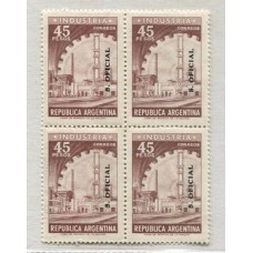 ARGENTINA SERVICIO OFICIAL GJ 763 NUEVO PE. 415 CUADRO MINT U$ 18