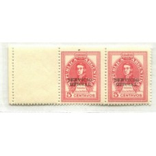 ARGENTINA SERVICIO OFICIAL GJ 683CZ MINT CON COMPLEMENTO U$ 60 (40 + 50%)