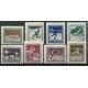 HUNGRIA 1925 Yv. 371/8 SERIE COMPLETA DE ESTAMPILLAS NUEVAS CON GOMA DEPORTES FUTBOL BOY SCOUT
