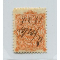ARGENTINA TELEGRAFOS 1888 GJ 49 U$ 25