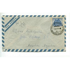 ANTARTIDA ARGENTINA 1955 SOBRE BASE BAHIA ESPERANZA, RARO
