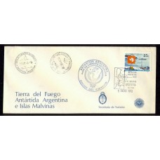 ANTARTIDA ARGENTINA 1973 SOBRE PRIMER VIAJE DEL BUQUE LIBERTAD