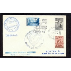 ANTARTIDA ARGENTINA 1973 BUQUE LIBERTAD