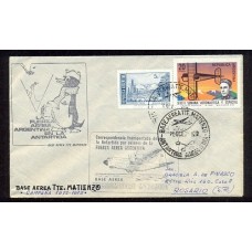 ANTARTIDA ARGENTINA 1973 SOBRE VUELO ESPECIAL AVION TRANSPORTE 