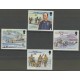 BRITISH ANTARCTIC TERRITORY SERIE COMPLETA DE ESTAMPILLAS MINT MILITARES BARCO