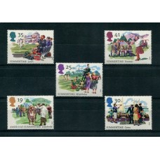 INGLATERRA SERIE COMPLETA DE ESTAMPILLAS MINT