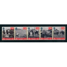 MILITARES DIA D  SERIE COMPLETA DE ESTAMPILLAS MINT