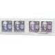 SUECIA 1938 Yv. 247c/d DOS PAREJAS DE ESTAMPILLAS USADAS 60 Euros