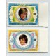 LADY DIANA COMORES SERIE COMPLETA DE ESTAMPILLAS MINT