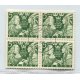 SUECIA 1938 Yv. 249d CUADRO CON DOS PAREJAS DE ESTAMPILLAS USADAS 45 Euros