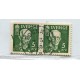 SUECIA 1938 Yv. 254d PAREJA DE ESTAMPILLAS USADA 37,50 Euros