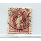 SUIZA 1882 Yv. 85 ESTAMPILLA USADA DENTADO 9 1/2 RARA 90 EUROS