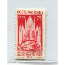 VATICANO 1936 Yv. 76 ESTAMPILLA NUEVA CON GOMA 55 EUROS