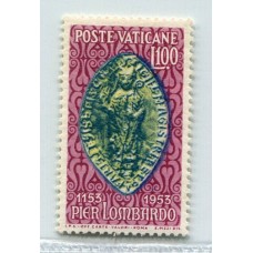 VATICANO 1953 Yv. 191 ESTAMPILLA NUEVA CON GOMA 30 EUROS