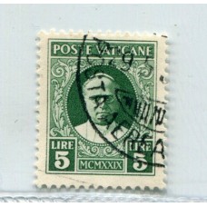 VATICANO 1929 Yv. 37 ESTAMPILLA USADA 17,50 EUROS