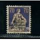 SUIZA SERVICIO Yv. 071 ESTAMPILLA USADA 25 EUROS