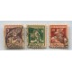 SUIZA 1916 Yv. 151/3 SERIE COMPLETA DE ESTAMPILLAS USADAS 125 EUROS