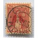 SUIZA 1917 Yv. 156 ESTAMPILLA USADA 30 EUROS