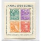 SUIZA 1934 Yv. BLOQUE 1 NUEVO CON GOMA TONALIZADA, EL MAS RARO DE TODOS 475 EUROS oferta