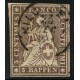 SUIZA 1854 Yv. 26 ESTAMPILLA USADA 17,5 EUROS