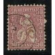 SUIZA 1881 Yv. 56 ESTAMPILLA USADA RARA 275 EUROS