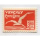 URUGUAY 1928 Yv. AEREO 25 ESTAMPILLA NUEVA MINT, VALOR ALTO Y FINAL DE LA SERIE +230 Euros