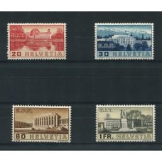 SUIZA 1938 Yv. 307/10 SERIE COMPLETA DE ESTAMPILLAS NUEVAS CON GOMA 12 EUROS