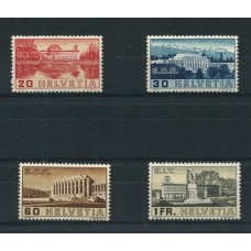 SUIZA 1938 Yv. 307/10 SERIE COMPLETA DE ESTAMPILLAS NUEVAS CON GOMA 12 EUROS