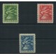 SUECIA 1924 Yv. 190,191 y 192 ESTAMPILLAS NUEVAS CON GOMA, LOS VALORES FINALES DE LA SERIE UPU, HERMOSAS 565 Euros
