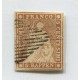 SUIZA 1854 Yv. 26d ( Zu. 22A ) ESTAMPILLA USADA MUY RARA CON DOBLEZ DE CARTA 950 EUROS