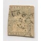 SUIZA 1854 Yv. 31 ( Zu. 27c ) ESTAMPILLA USADA PAPEL MEDIANO FILAMENTO NEGRO RARO 700 EUROS