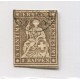 SUIZA 1854 Yv. 26a ESTAMPILLA USADA PAPEL MEDIANO 90 EUROS