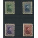 URUGUAY 1929 Yv. 377/80 ESTAMPILLAS NUEVAS CON GOMA DE MUY BUENA CALIDAD, RARAS 145 EUROS