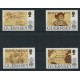 TEMA EUROPA 1992 GUERNSEY SERIE COMPLETA DE ESTAMPILLAS NUEVAS MINT COLON BARCOS