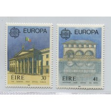 TEMA EUROPA 1990 IRLANDA SERIE COMPLETA DE ESTAMPILLAS NUEVAS MINT