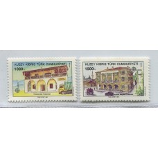 TEMA EUROPA 1990 CHIPRE TURCO SERIE COMPLETA DE ESTAMPILLAS NUEVAS MINT