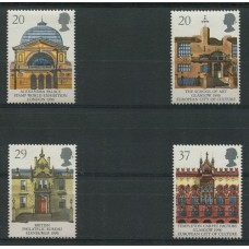 TEMA EUROPA 1990 INGLATERRA SERIE COMPLETA DE ESTAMPILLAS NUEVAS MINT