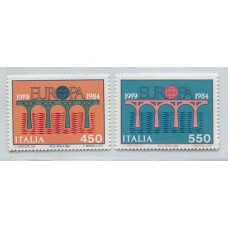 TEMA EUROPA 1984 ITALIA SERIE COMPLETA DE ESTAMPILLAS NUEVAS MINT