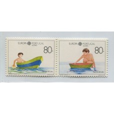 TEMA EUROPA 1989 AZORES SERIE DE ESTAMPILLAS NUEVAS MINT 10 EUROS