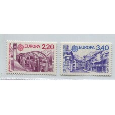 TEMA EUROPA 1987 ANDORRA FRANCESA SERIE DE ESTAMPILLAS NUEVAS MINT 28 EUROS