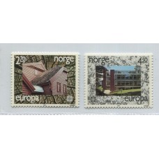 TEMA EUROPA 1987 NORUEGA SERIE DE ESTAMPILLAS NUEVAS MINT