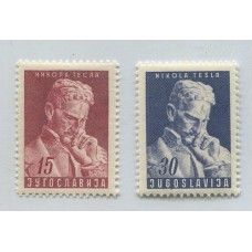 YUGOSLAVIA 1952 Yv. 625/6 SERIE COMPLETA DE ESTAMPILLAS NUEVAS CON GOMA