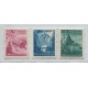 YUGOSLAVIA 1951 Yv. AEREO 42/4 SERIE COMPLETA DE ESTAMPILLAS NUEVAS CON GOMA, RARA 120 EUROS