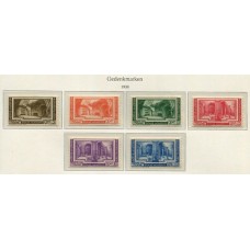 VATICANO 1938 Yv. 80/85 SERIE COMPLETA DE ESTAMPILLAS NUEVAS MINT , RARA 225 Euros