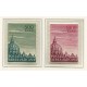 VATICANO 1958 Yv. AEREO 33/4 SERIE COMPLETA DE ESTAMPILLAS NUEVAS MINT 20 Euros